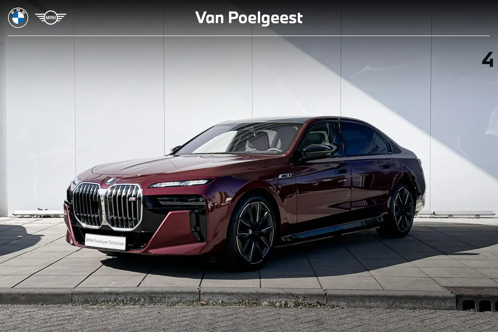BMW 760 7 Serie M760e xDrive / Bowers & Wilkins Diamond / Roşu - 1