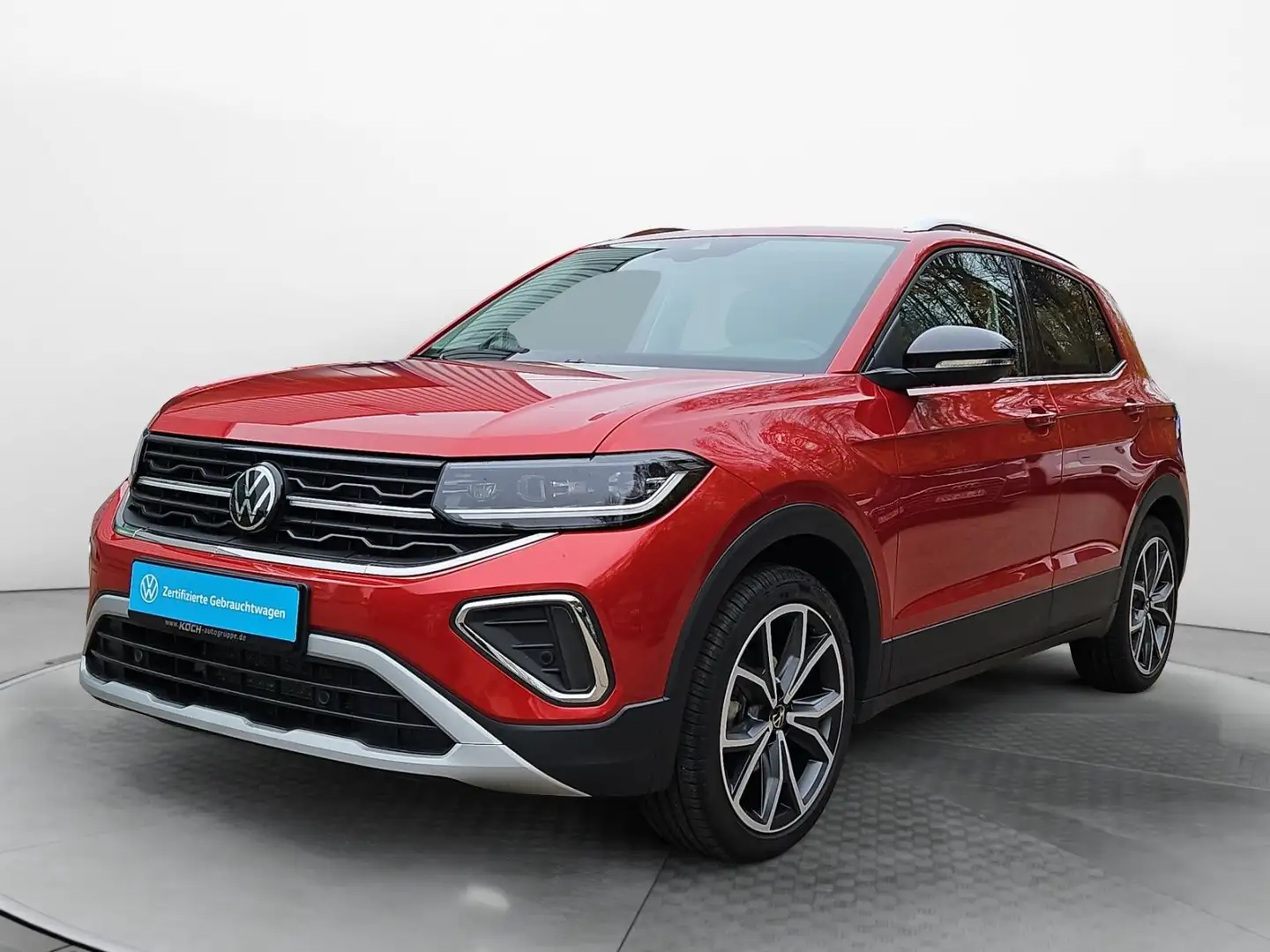 Volkswagen T-Cross 1.0TSI Style DSG AHK Navi LED Rot - 2