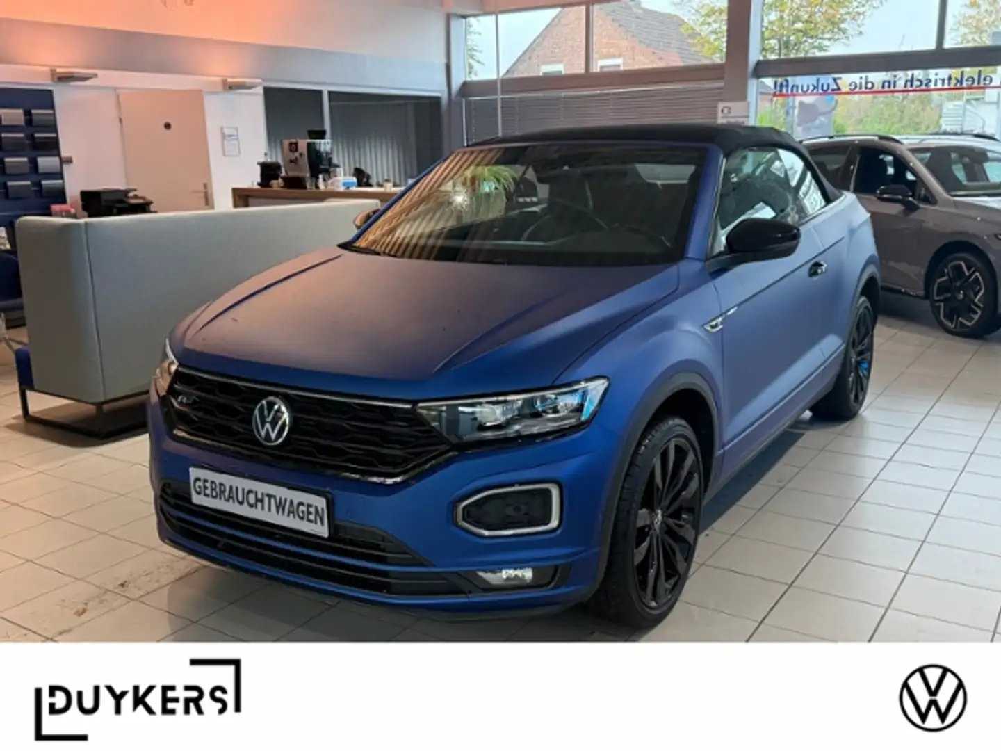 Volkswagen T-Roc Cabriolet 1.5 TSI R-Line Edition-Blue Bleu - 1