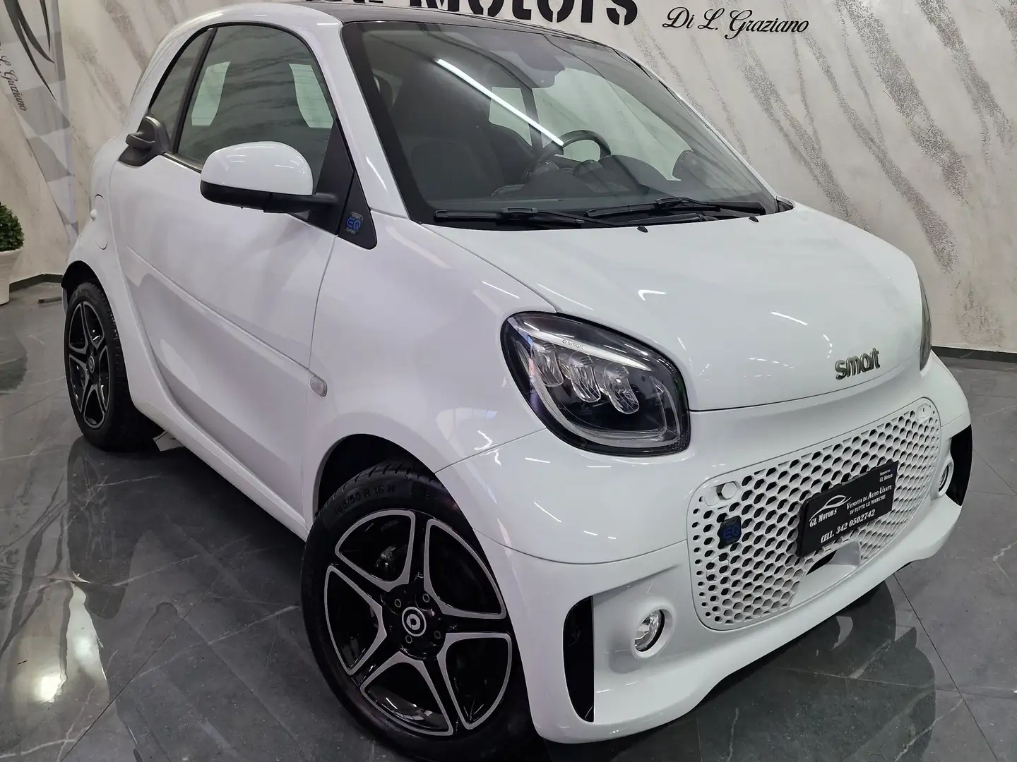 smart forTwo Fortwo eq Ushuaia Bianco - 1