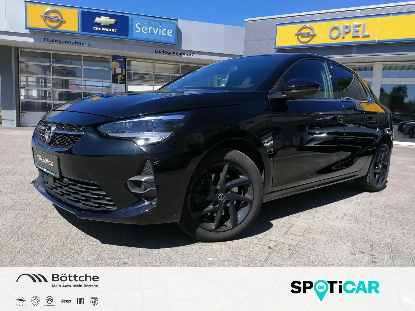 Opel Corsa 5trg 1.2 Ultimate AT/Allw/LED/Navi/Shz/180°Kamera/ Noir - 1