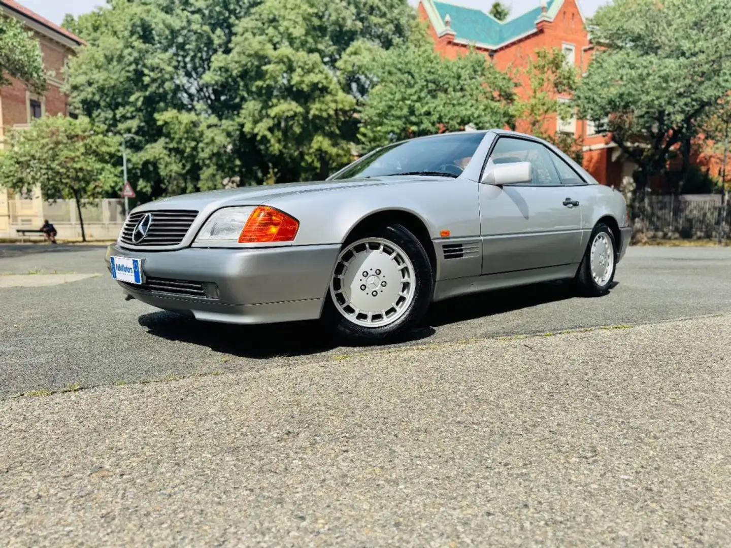 Mercedes-Benz SL 300 HARDTOP/MANUALE/FIRSTPAINT/ITALIANCAR/KM 89000! Argento - 1