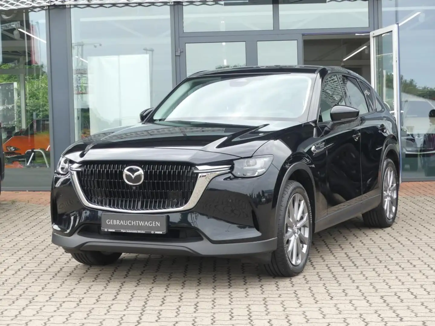 Mazda CX-60 2.5L e-Skyactiv PHEV EXCLUSIVE-LINE CON-P DRI-P CO Zwart - 2