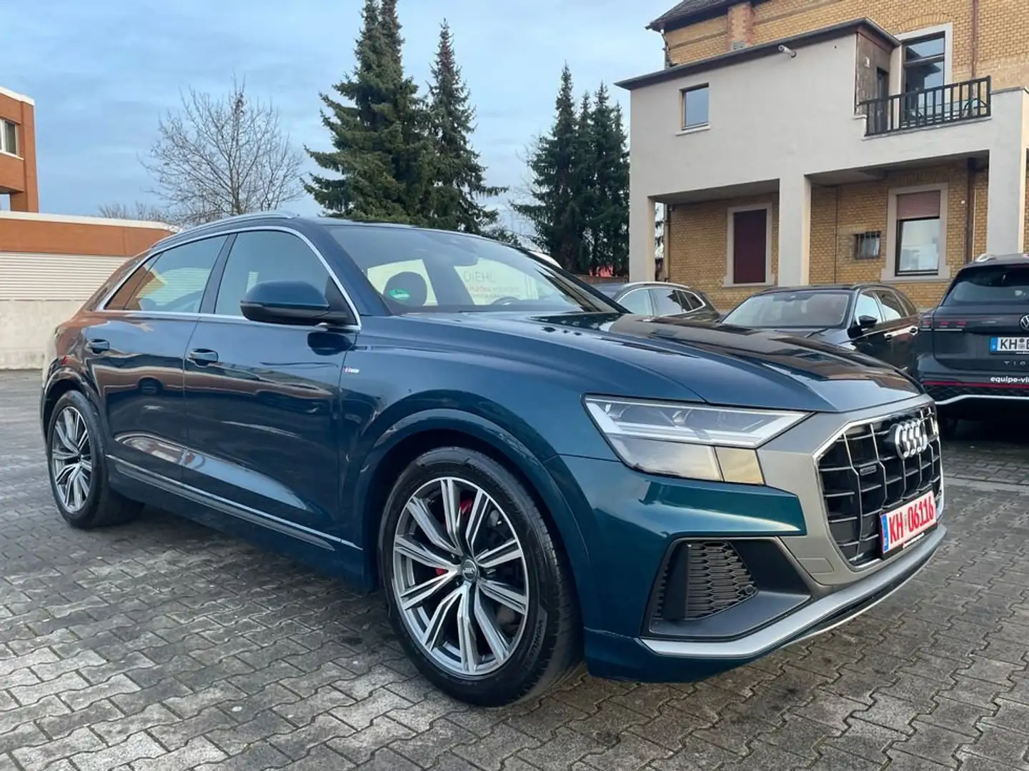 Audi Q8 Q8 50 TDI QUATTRO S-LINE PANO AHK STANDH. Albastru - 2