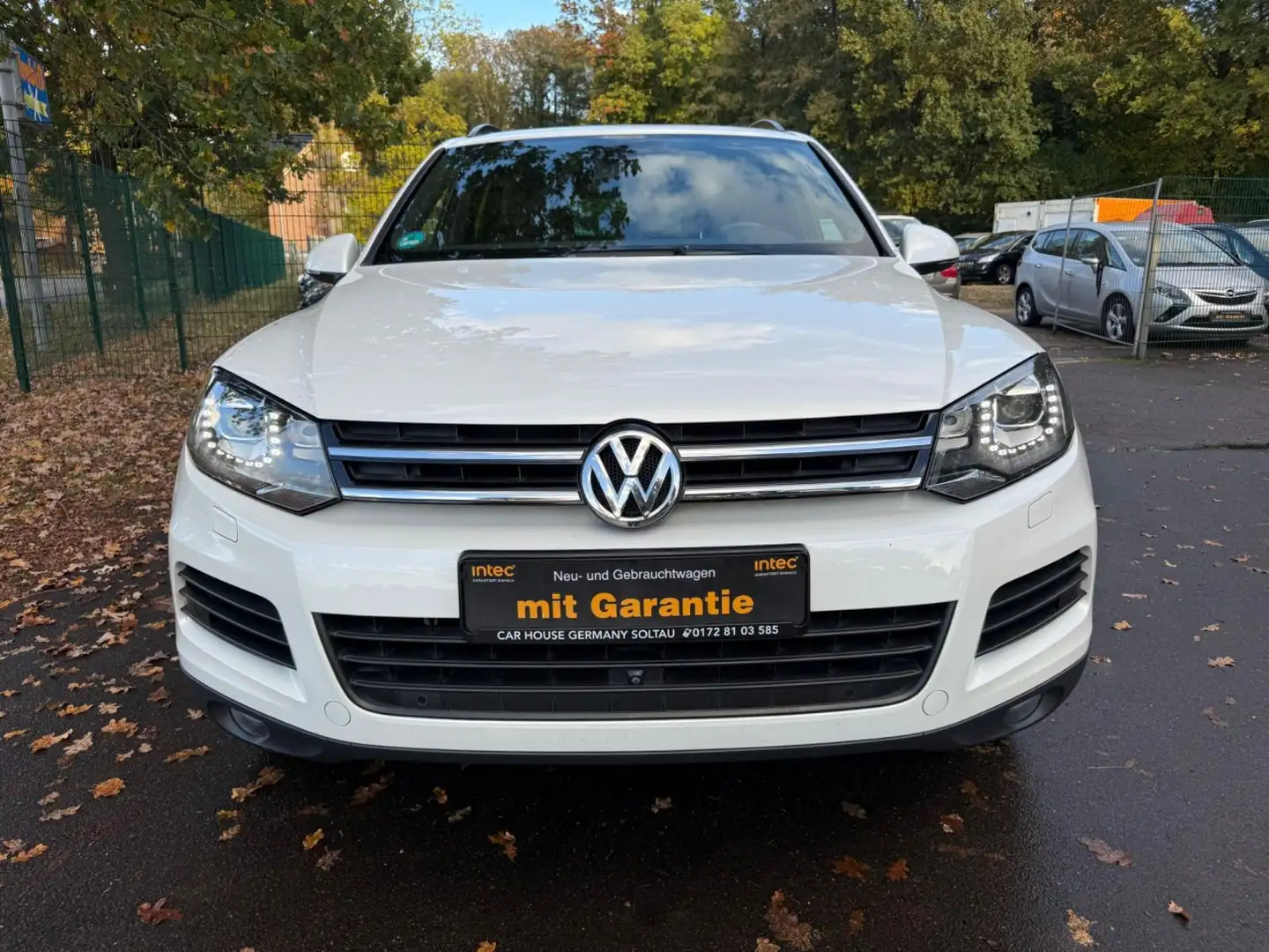 Volkswagen Touareg V6 TDI+1.Hand+Kamera+TOP ZUSTAND+ Blanc - 2