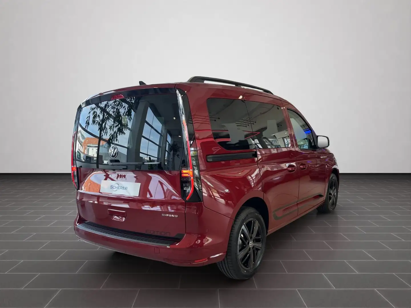Volkswagen Caddy Life "Edition" 1,5 l eHybrid DSG Rouge - 2