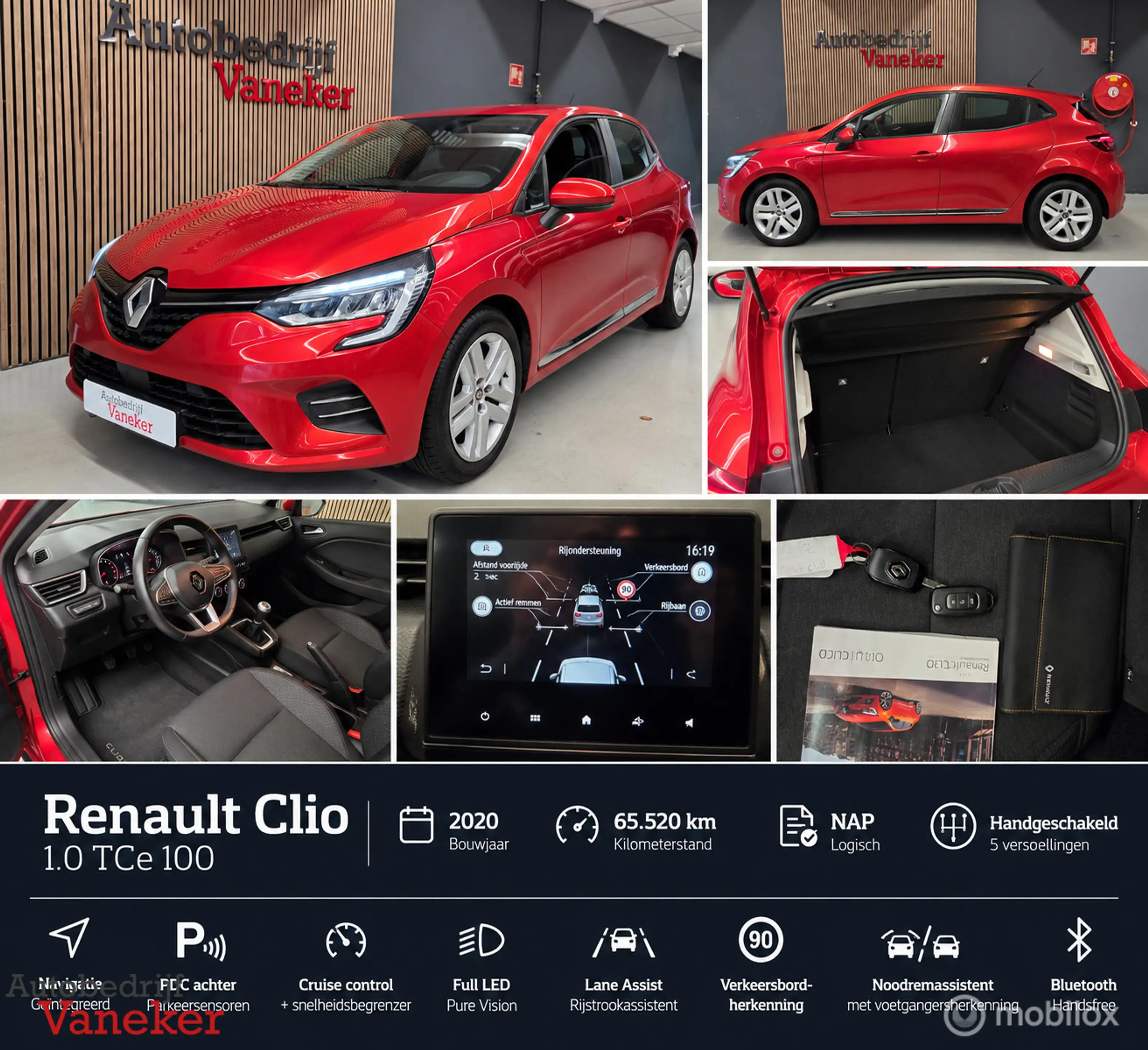Renault Clio 1.0 TCe Zen|Carplay Cruise|Full LED|Lane Assist — photo 2