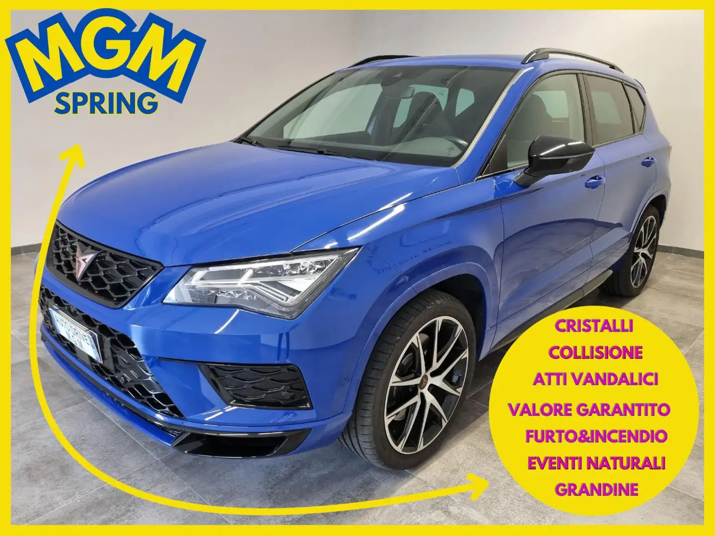 CUPRA Ateca 2.0 TSI DSG 4Drive Blu/Azzurro - 1
