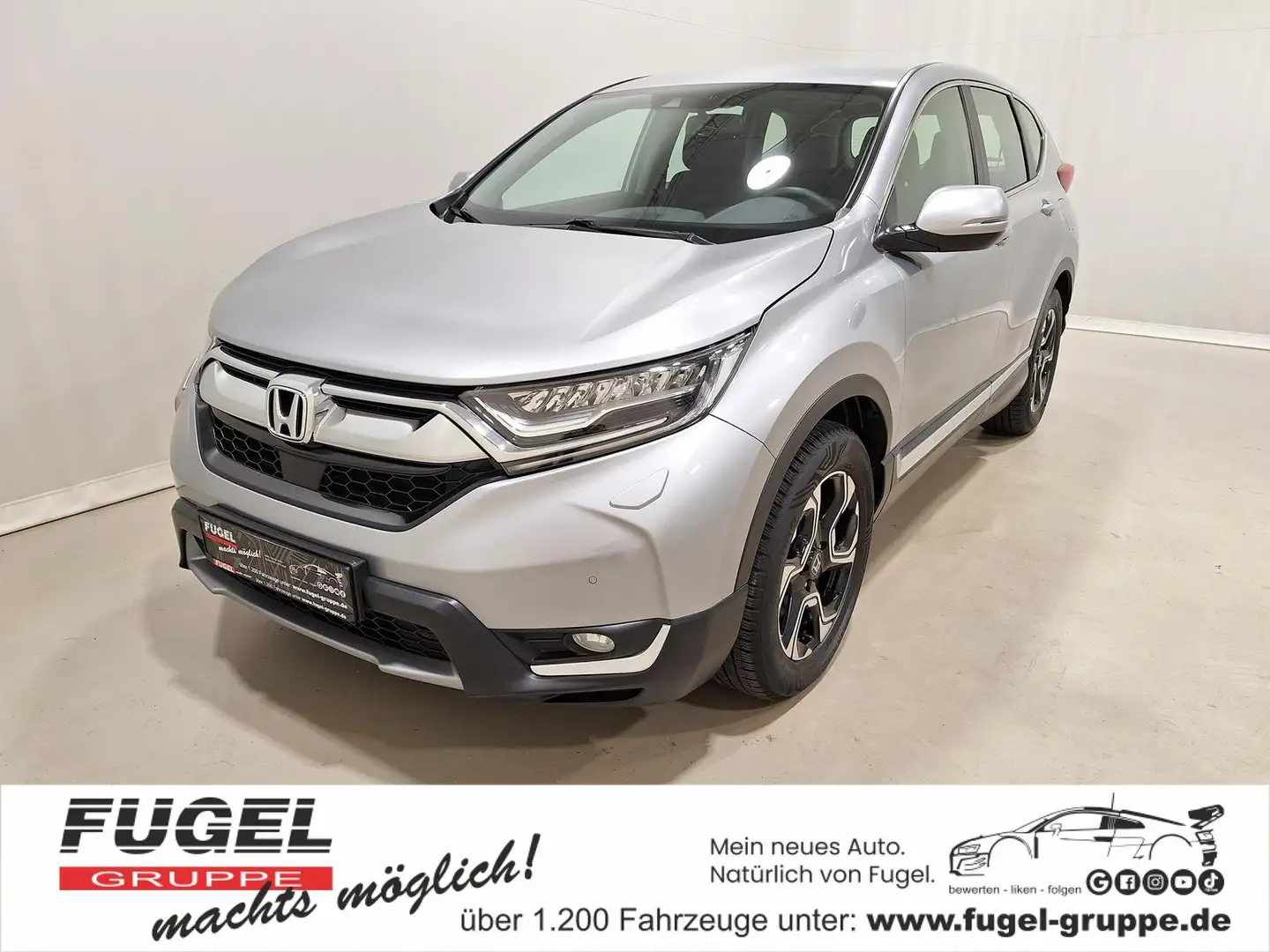 Honda CR-V 1.5 VTEC Turbo Elegance LED|Navi|ACC|SHZ|RFK Silber - 1