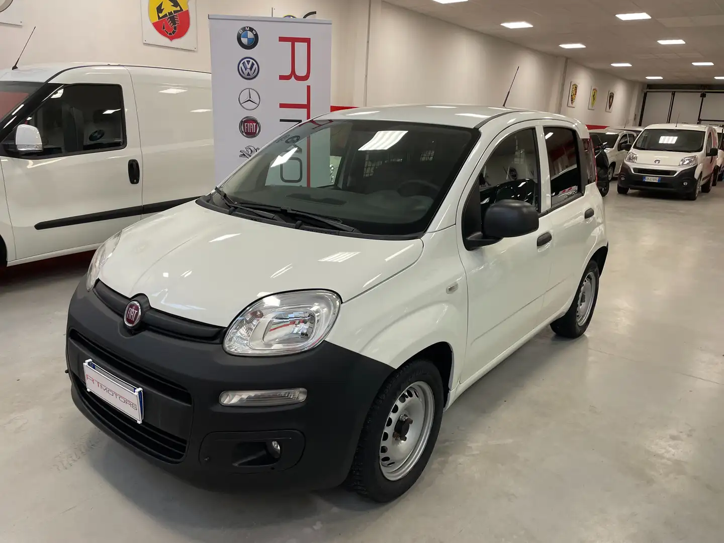 Fiat Panda 1.2 Van  2 posti Euro 6D-Temp 69cv Wit - 2