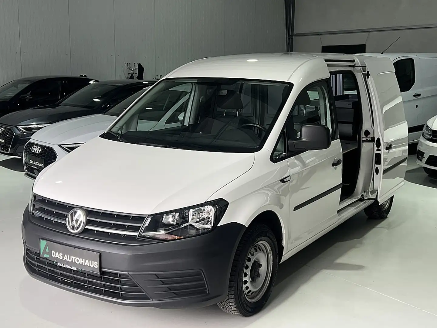 Volkswagen Caddy Caddy Maxi STANDHZG/AHK/REGALE/2xSCHIEBETÜR Weiß - 2