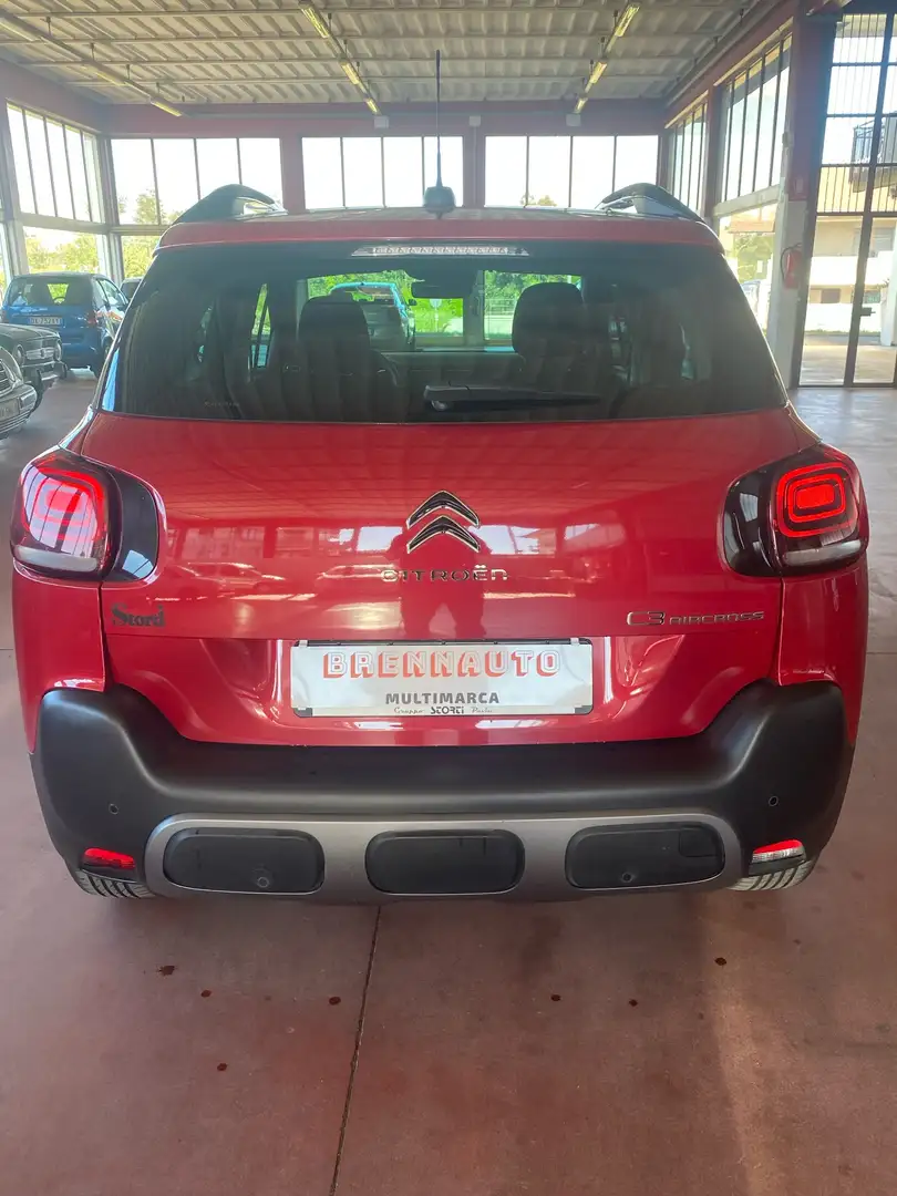 Citroen C3 Aircross 1.2 puretech Feel s&s 110cv Rosso - 2
