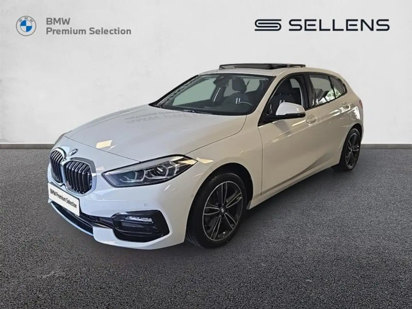 BMW 118 118iA 136ch Edition Sport DKG7 Blanc - 1