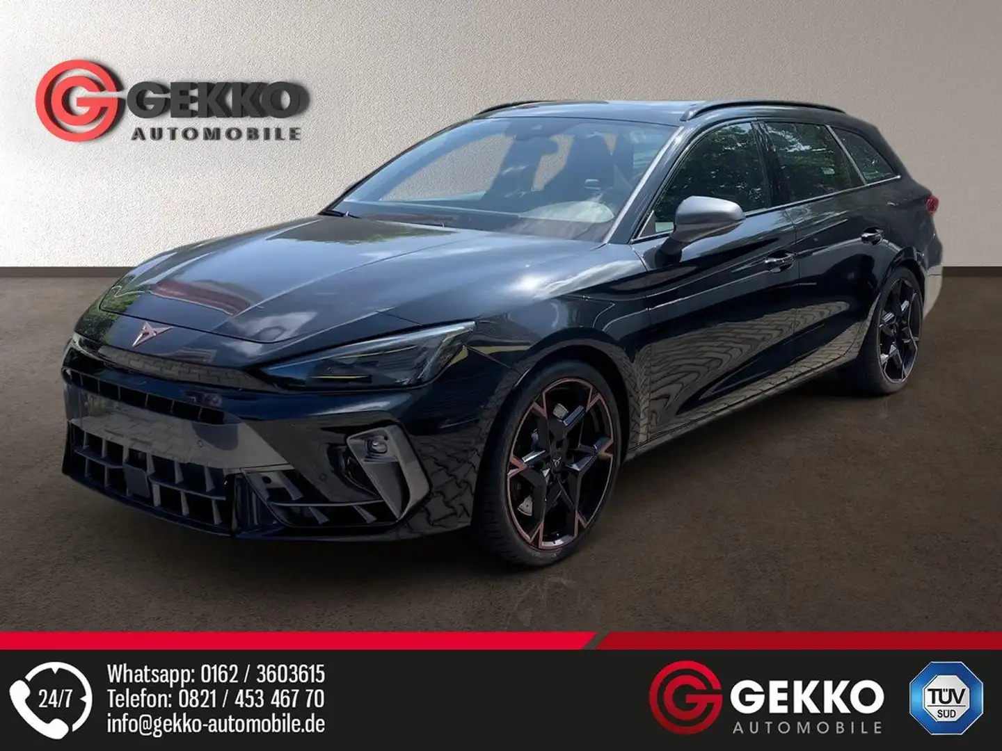 CUPRA Leon ST VZ +PANO+4x4+KAMERA+SZH+elek. Heckkl.+APP Schwarz - 2