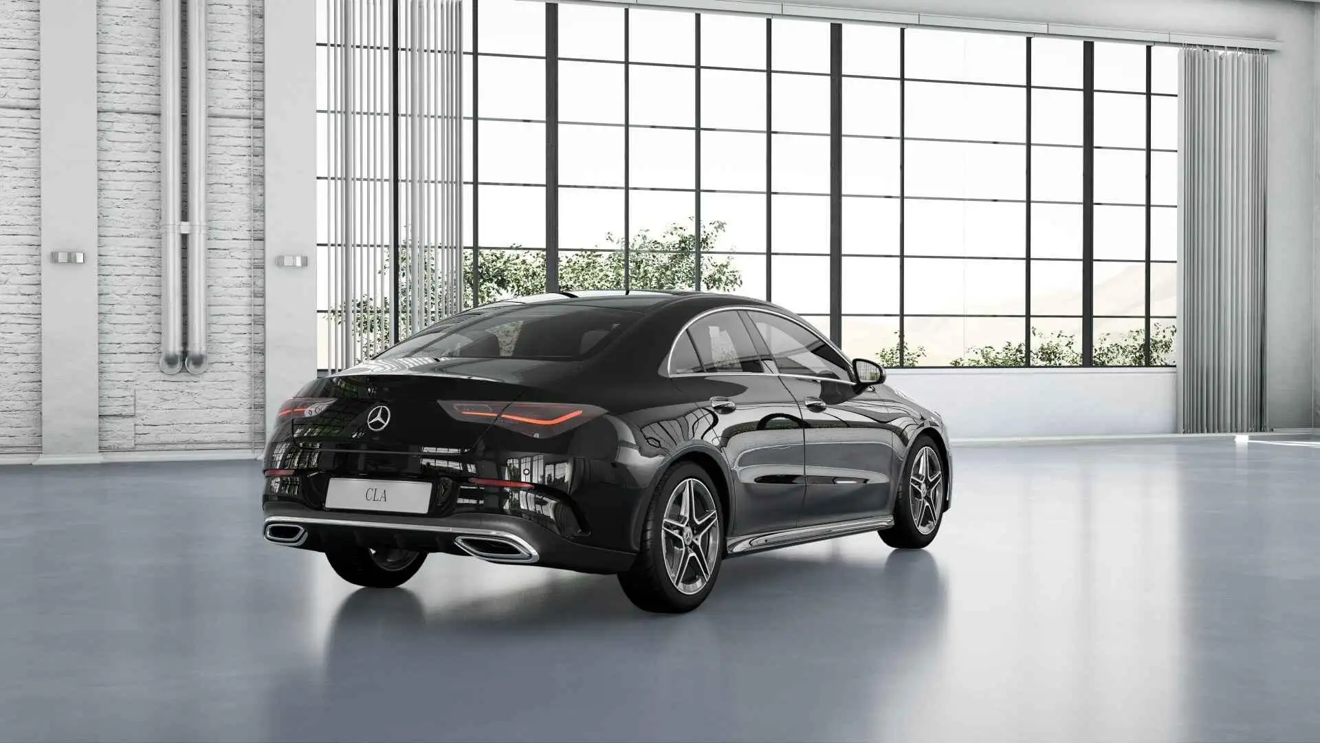 Mercedes-Benz CLA 180 Coupé Business Solution AMG Panorama dak Zwart - 2