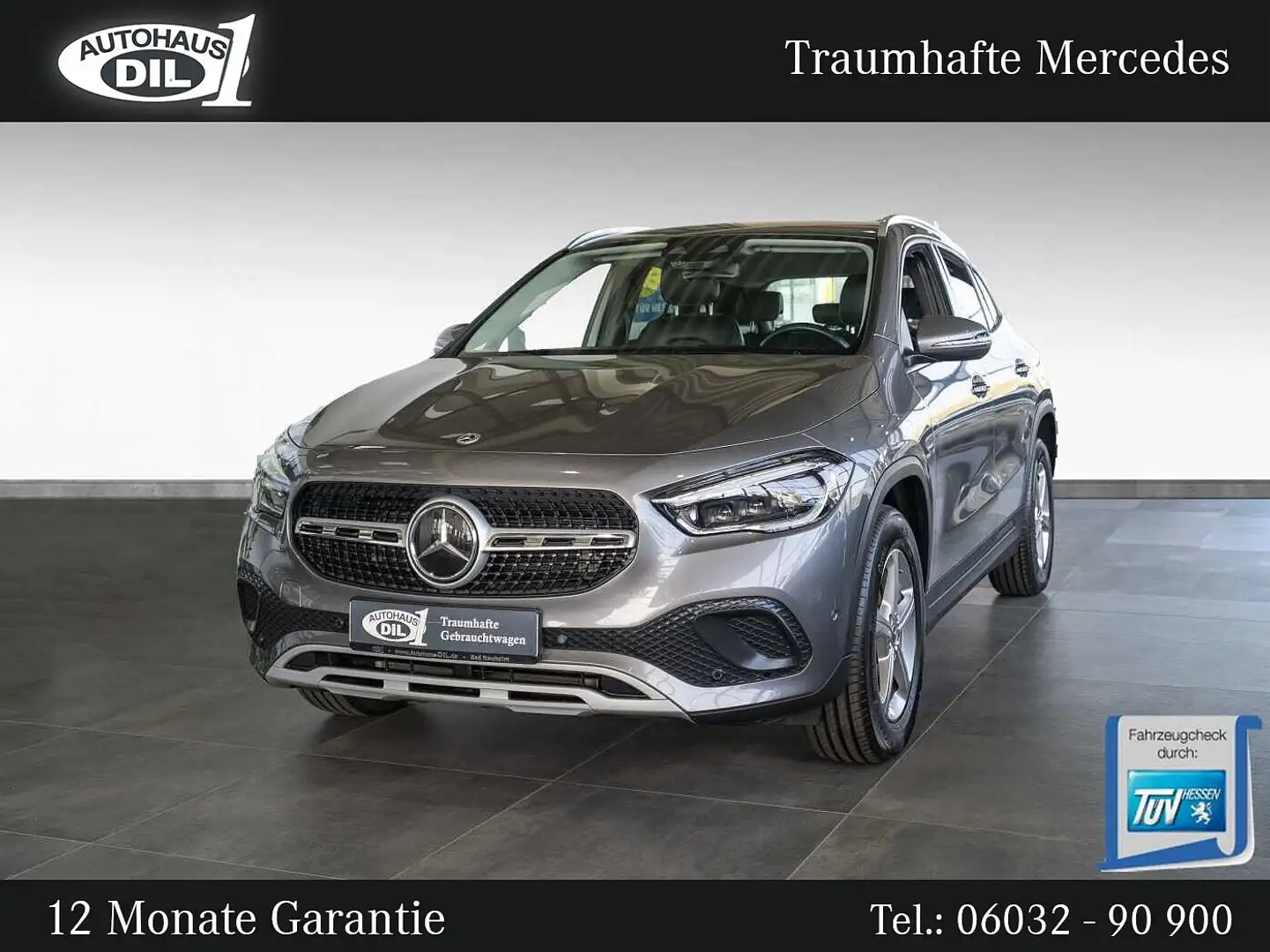 Mercedes-Benz GLA 200 d 8G-DCT *R-KAMERA*Distr+*LED* Grau - 1