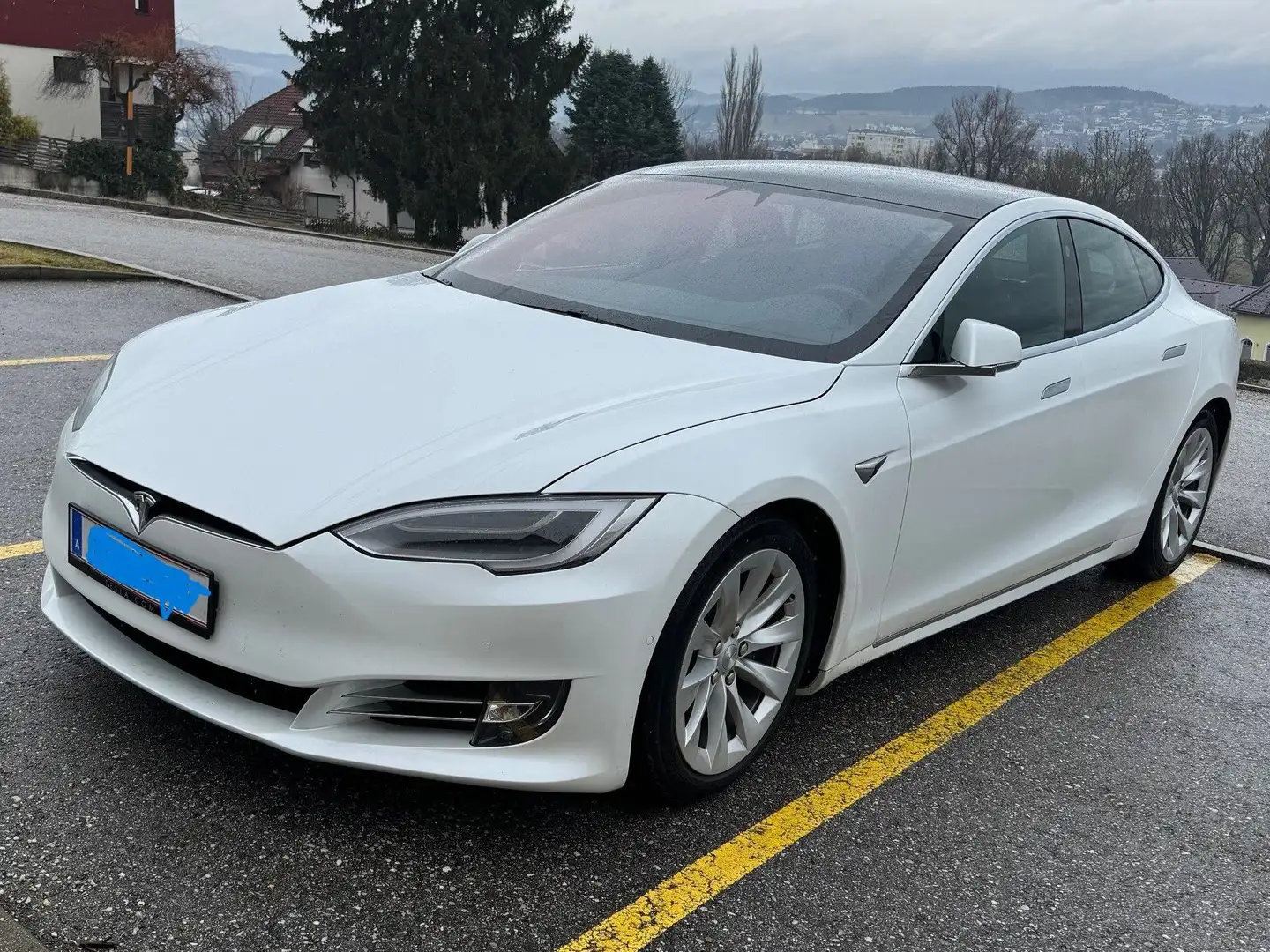 Tesla Model S Long Range Plus Model 2021 MwSt. ausweisbar Fehér - 1