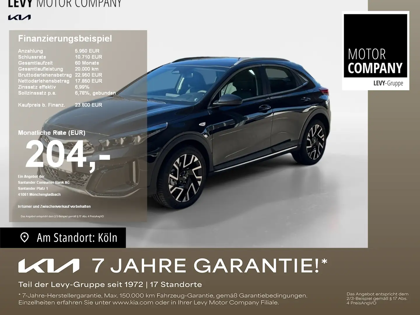 Kia XCeed 1.5 T-GDI Vision +MY25+DCT+Navi+R.Kam+PDC++ Black - 1