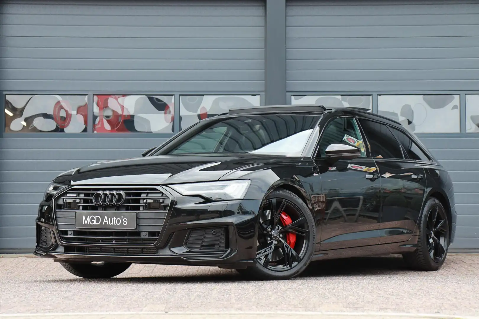 Audi A6 Avant 55 TFSIe Quattro Competition 3x S-Line /LED- Zwart - 1