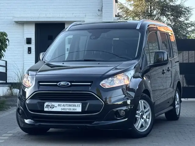 Ford Tourneo Connect 1.0 ECOBOSST TITANIUM - 5 PLACES - TOIT PANO - CLIM - JANTE - 2 PORTES COULISSANTES