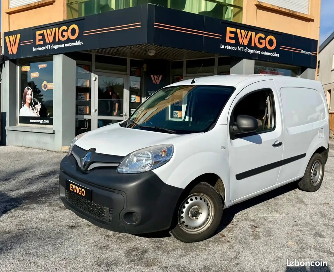 Renault Kangoo fourgon 1.5 bluedci 80 confort Blanc - 1