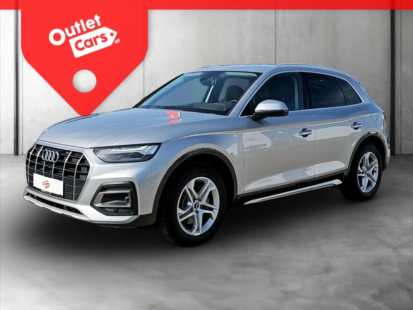 Audi Q5 SB 35 TDI advanced MATRIX+LED+LEDER+NAVI+RFK Silber - 1