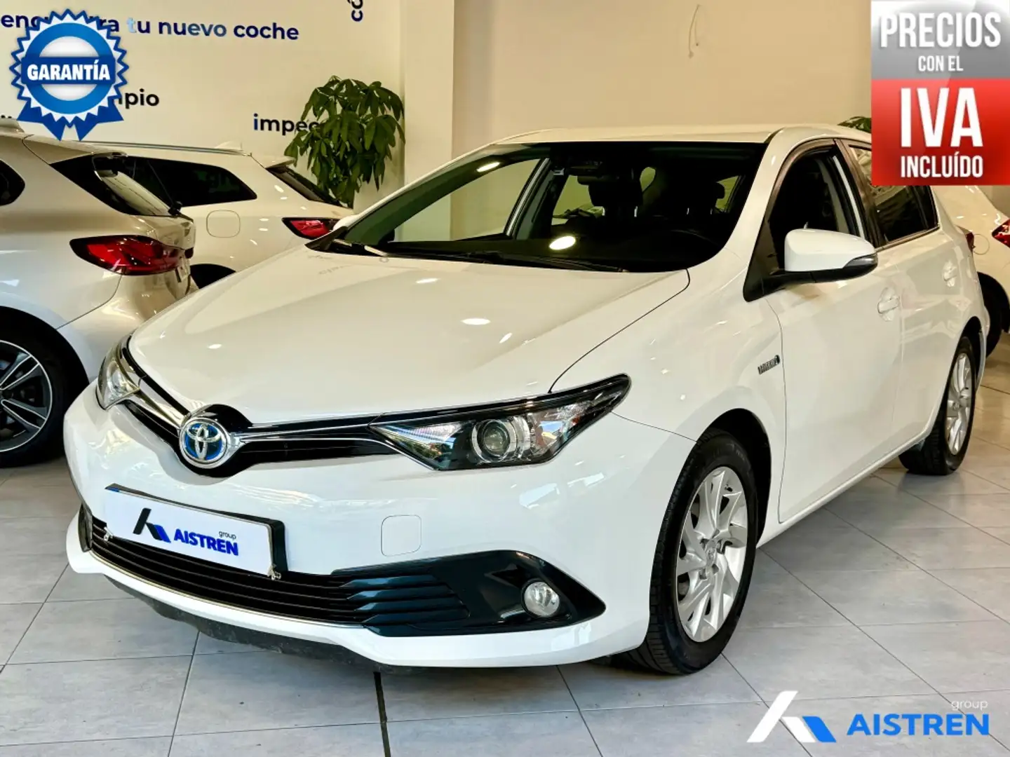 Toyota Auris hybrid 140H Active Business Plus Weiß - 1