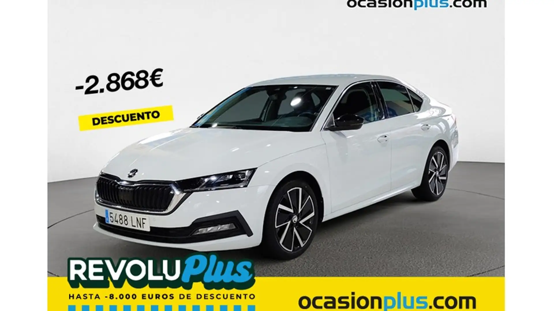 Skoda Octavia 1.0 TSI MHEV Ambition DSG Blanc - 1