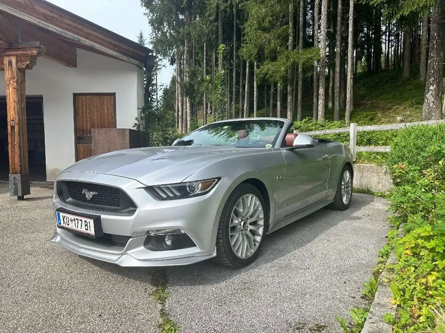 Ford Mustang Mustang 5,0 Ti-VCT V8 GT Cabrio Aut. GT Silber - 2