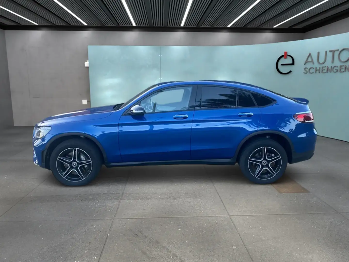 Mercedes-Benz GLC 300 Coupé 300de 4Matic Azul - 2