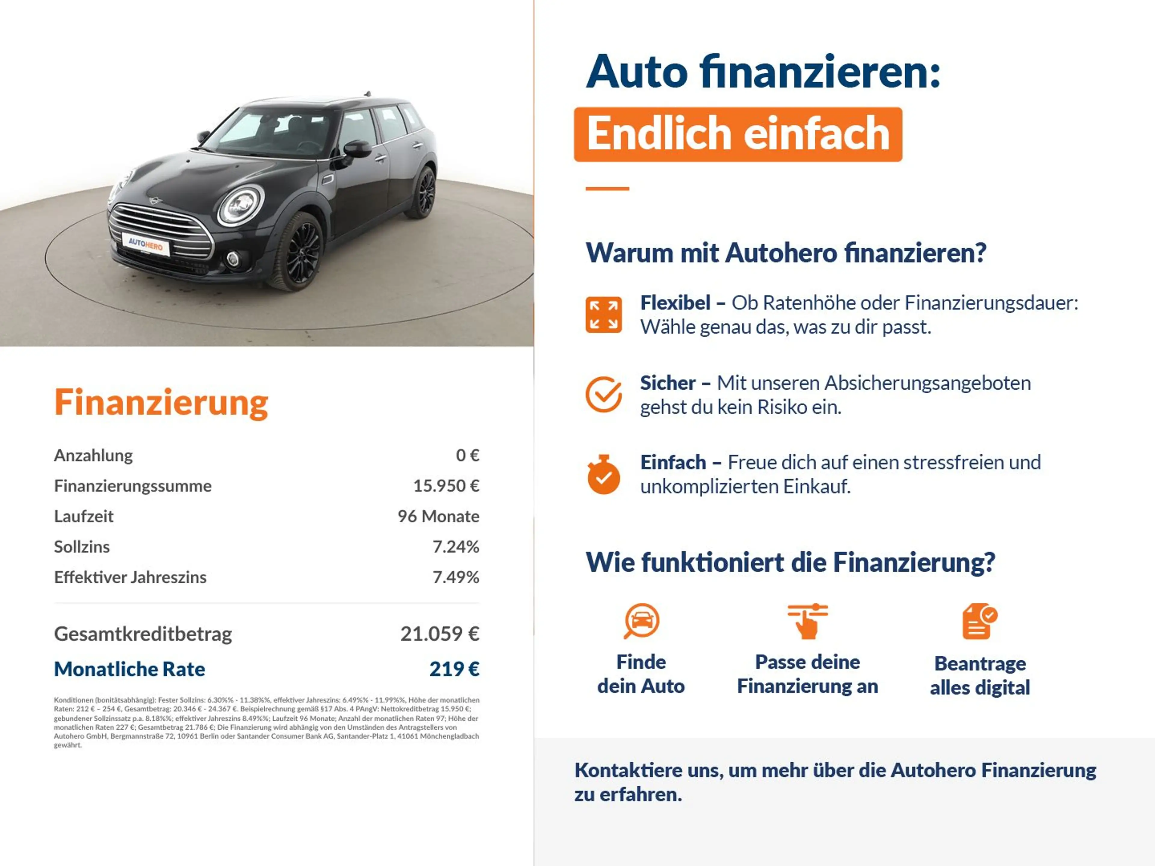 MINI One Clubman One Aut.*NAVI*LED*TEMPO* — photo 2