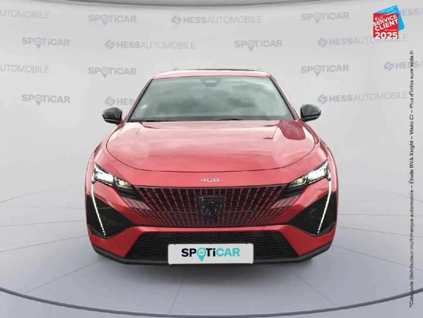 Peugeot 408 1.2 PureTech 130ch S/S GT EAT8 Sieges chauf/cuir V Rouge - 2