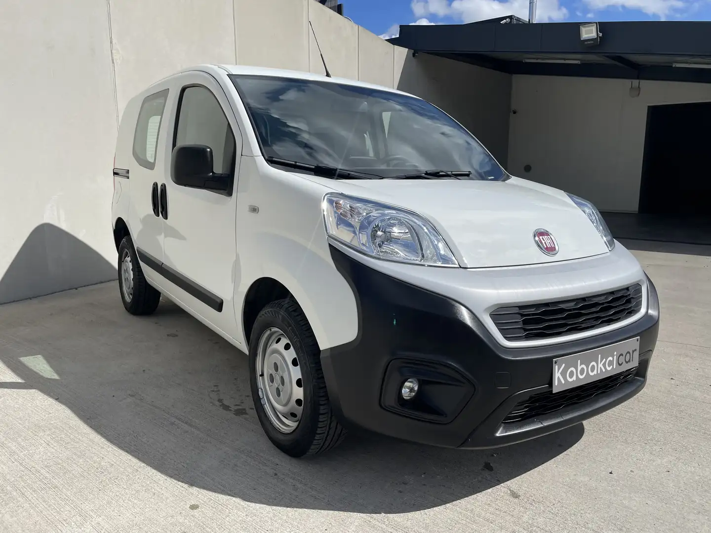 Fiat Fiorino ESSENCE/CNG/Climatisation/GPS/Radar Arr Blanc - 1