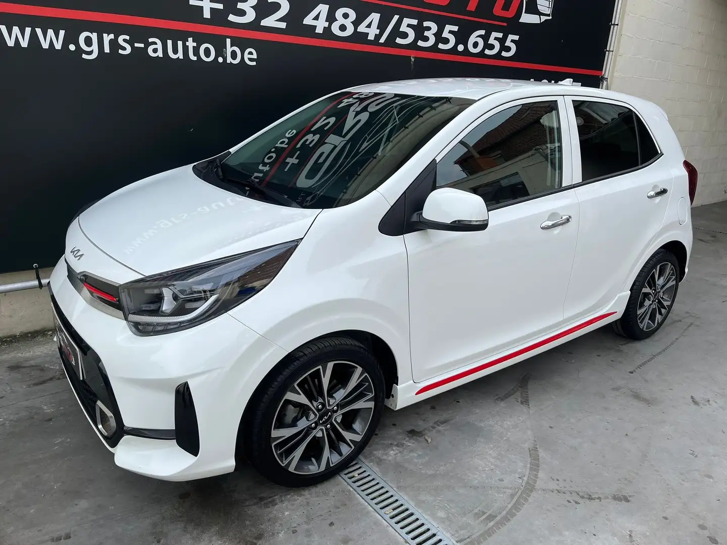 Kia Picanto 1.0i GT Line GARANTIE CONSTRUCTEUR 06/2030 Wit - 2