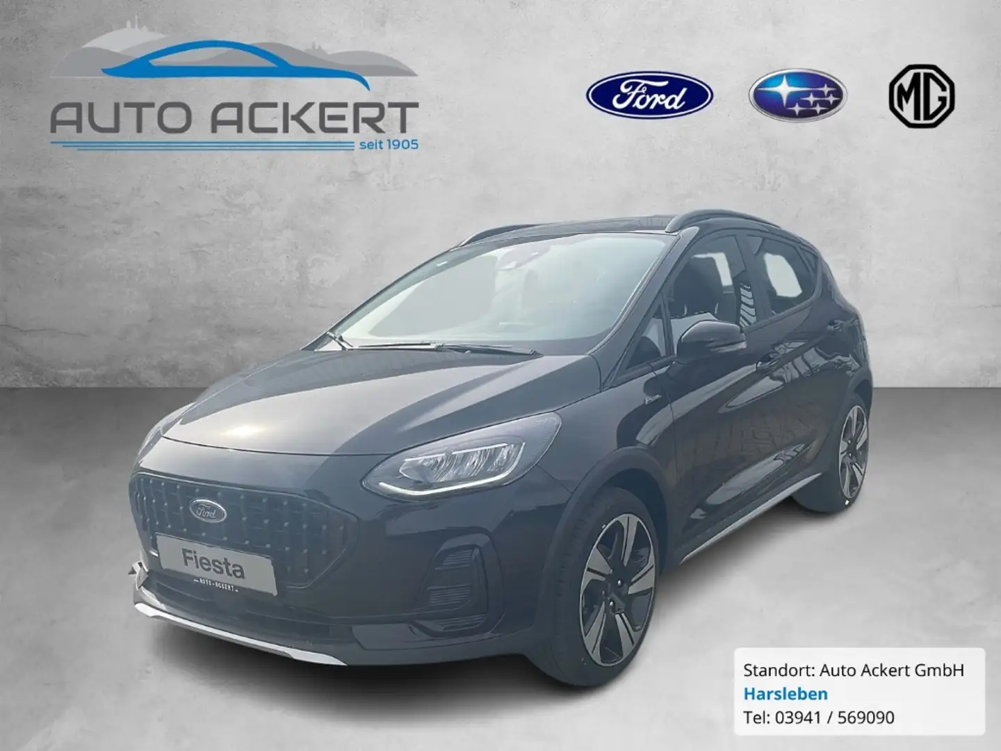 Ford Fiesta 1.0 EcoBoost Active 5.tg Klima RCD ZV Noir - 1