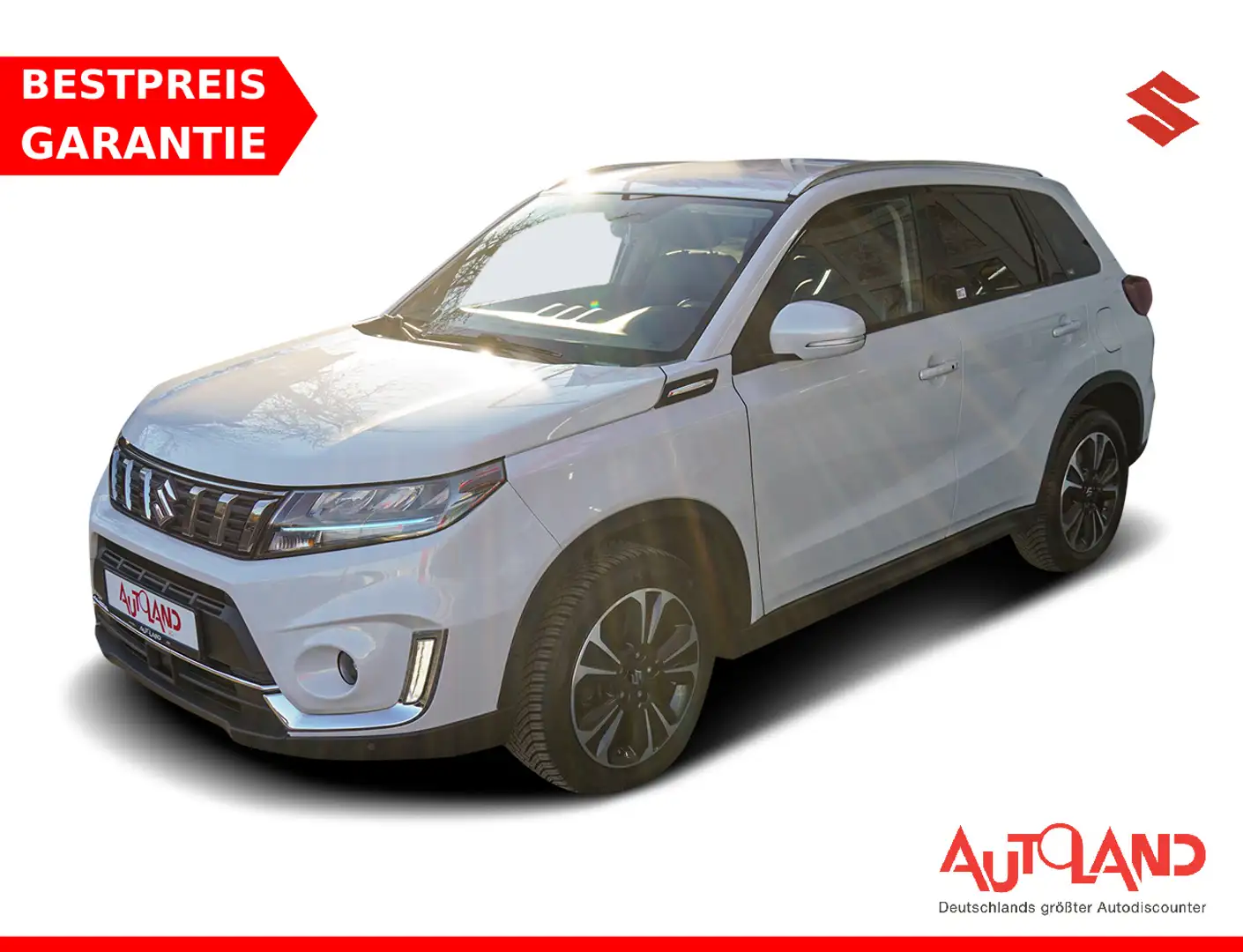 Suzuki Vitara 1.4 Boosterjet mHev LED Navi ACC Kamera Blanc - 1