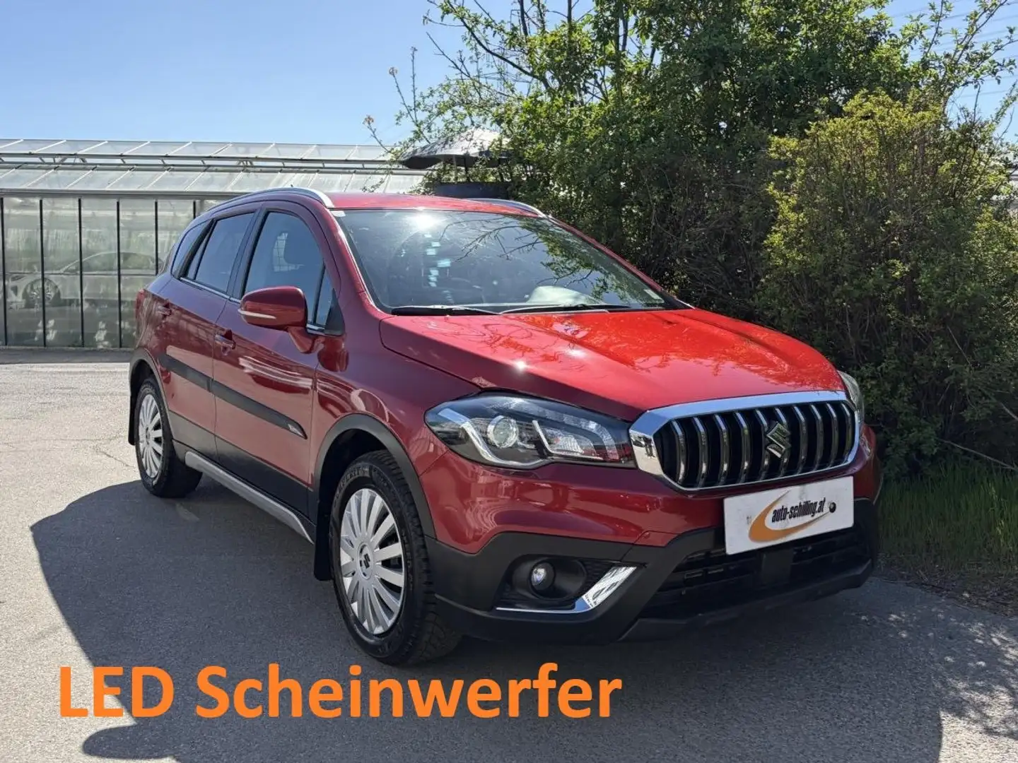 Suzuki SX4 S-Cross ALLRAD shine 1,4 Aut AHK Kamera SR+WR Servicebuch Rot - 1