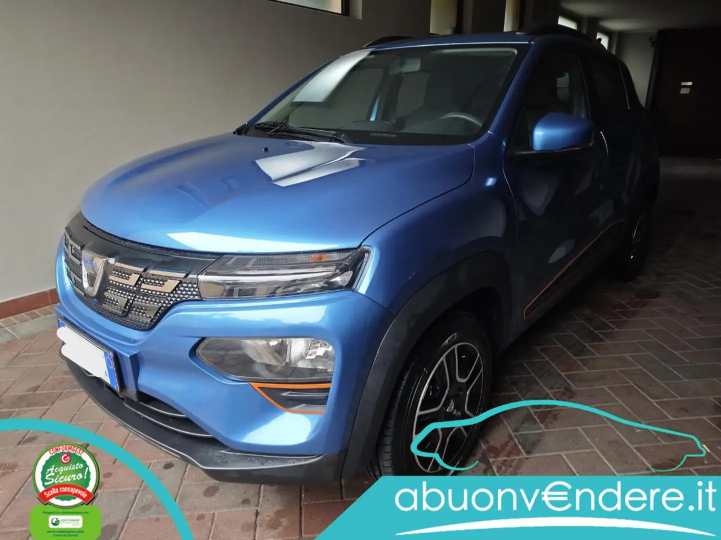 Dacia Spring Comfort Plus Electric 45 PRESA DC RICARICA FAST Blu/Azzurro - 1