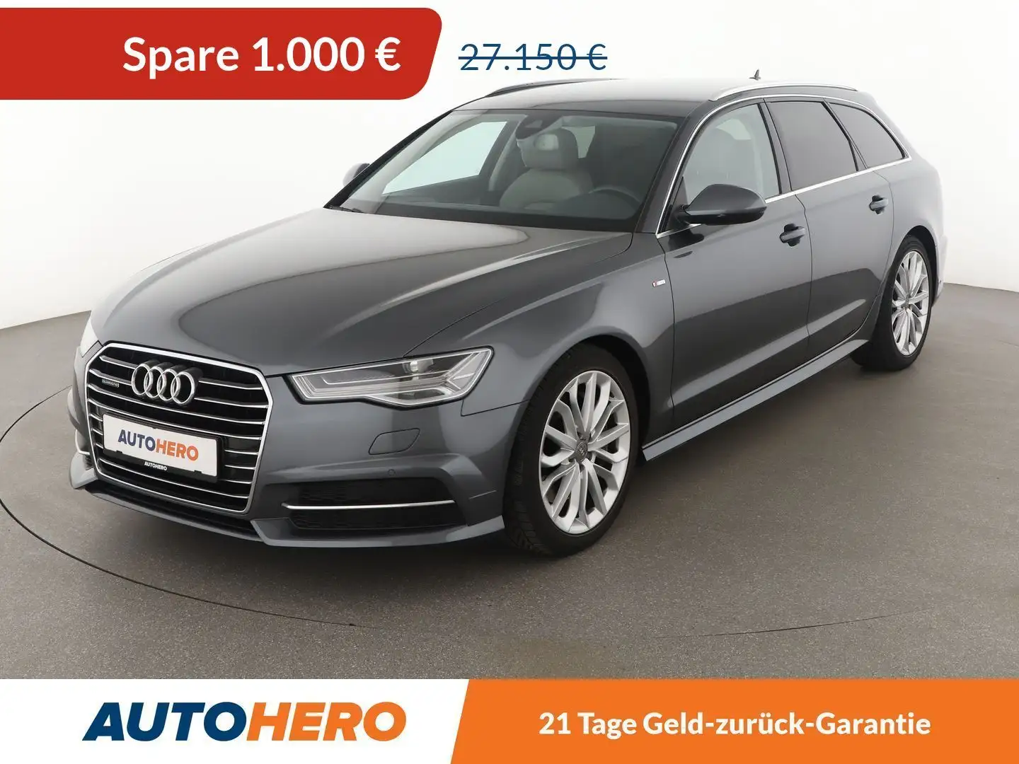 Audi A6 3.0 V6 TFSI quattro Aut.*S-LINE*NAVI*LED*CAM* Grey - 1