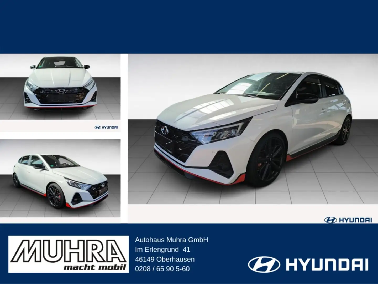 Hyundai i20 N PERFORMANCE NAVI LED 18"LM ASSISTENZ-P. Beyaz - 1