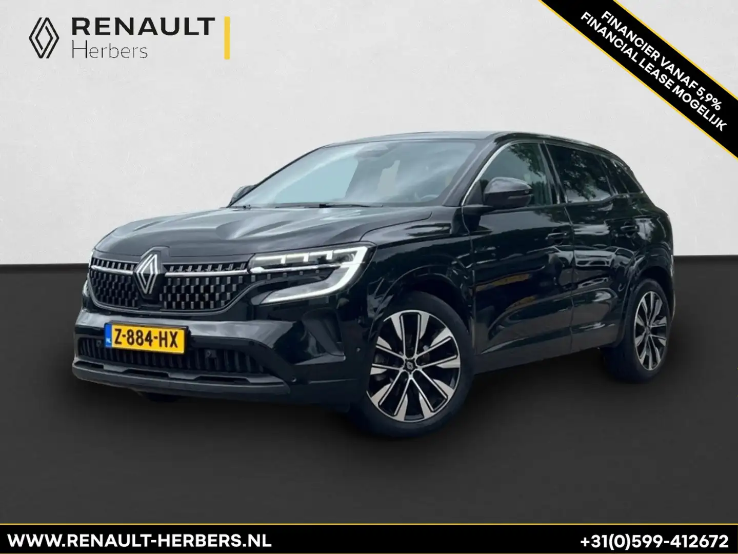 Renault Austral 1.2 mild hybrid Techno 160pk 1.800KG TREKGEWICHT / Zwart - 1