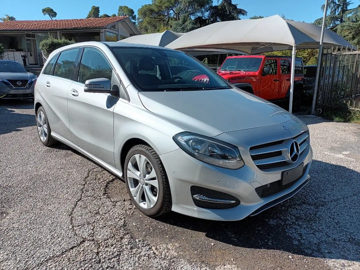 Mercedes-Benz B 180 D SPORT 109CV PDCA&P LED"17 ITALIA Argent - 1