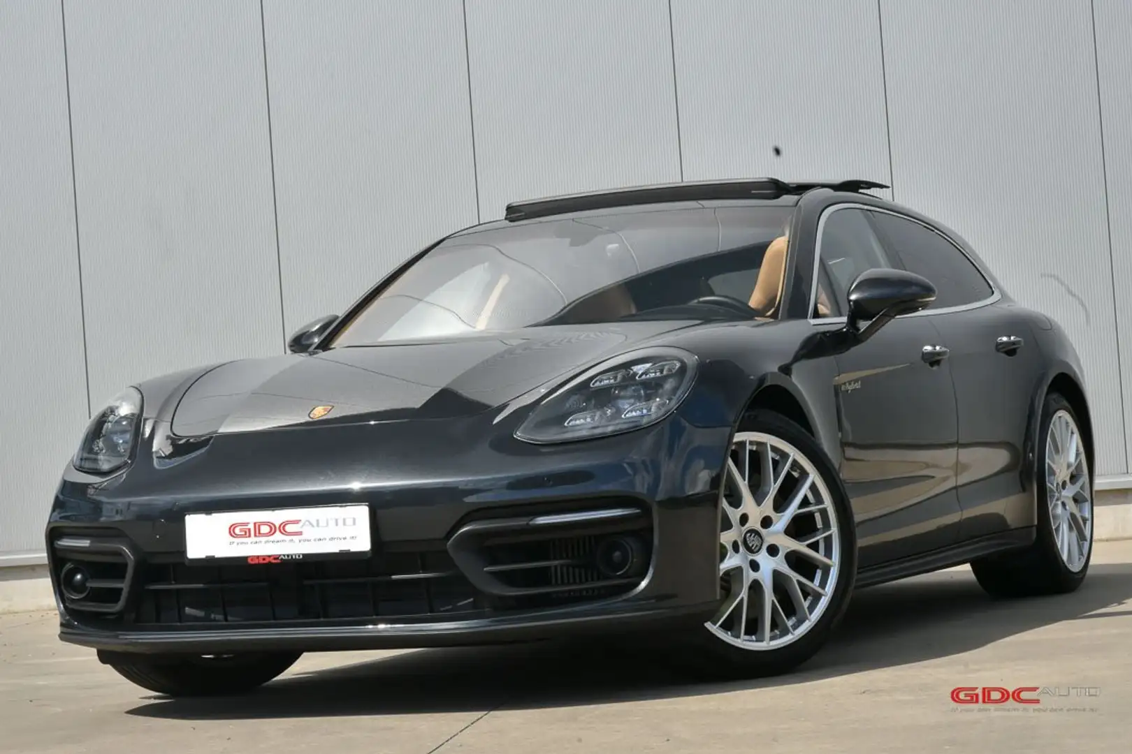 Porsche Panamera Panamera 4S Hybrid Sport Turismo FL I Sport Chrono Сірий - 2