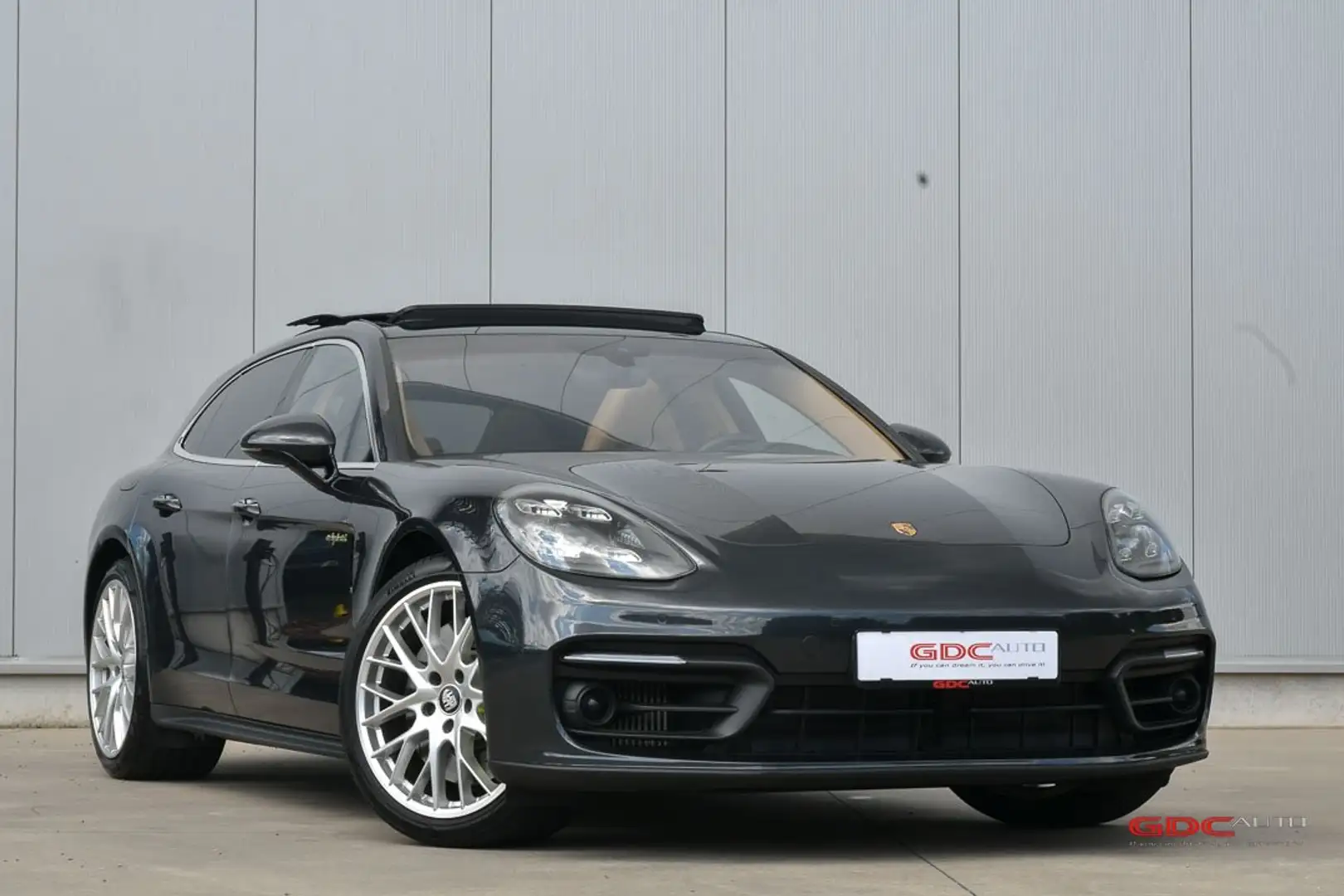Porsche Panamera Panamera 4S Hybrid Sport Turismo FL I Sport Chrono Сірий - 1