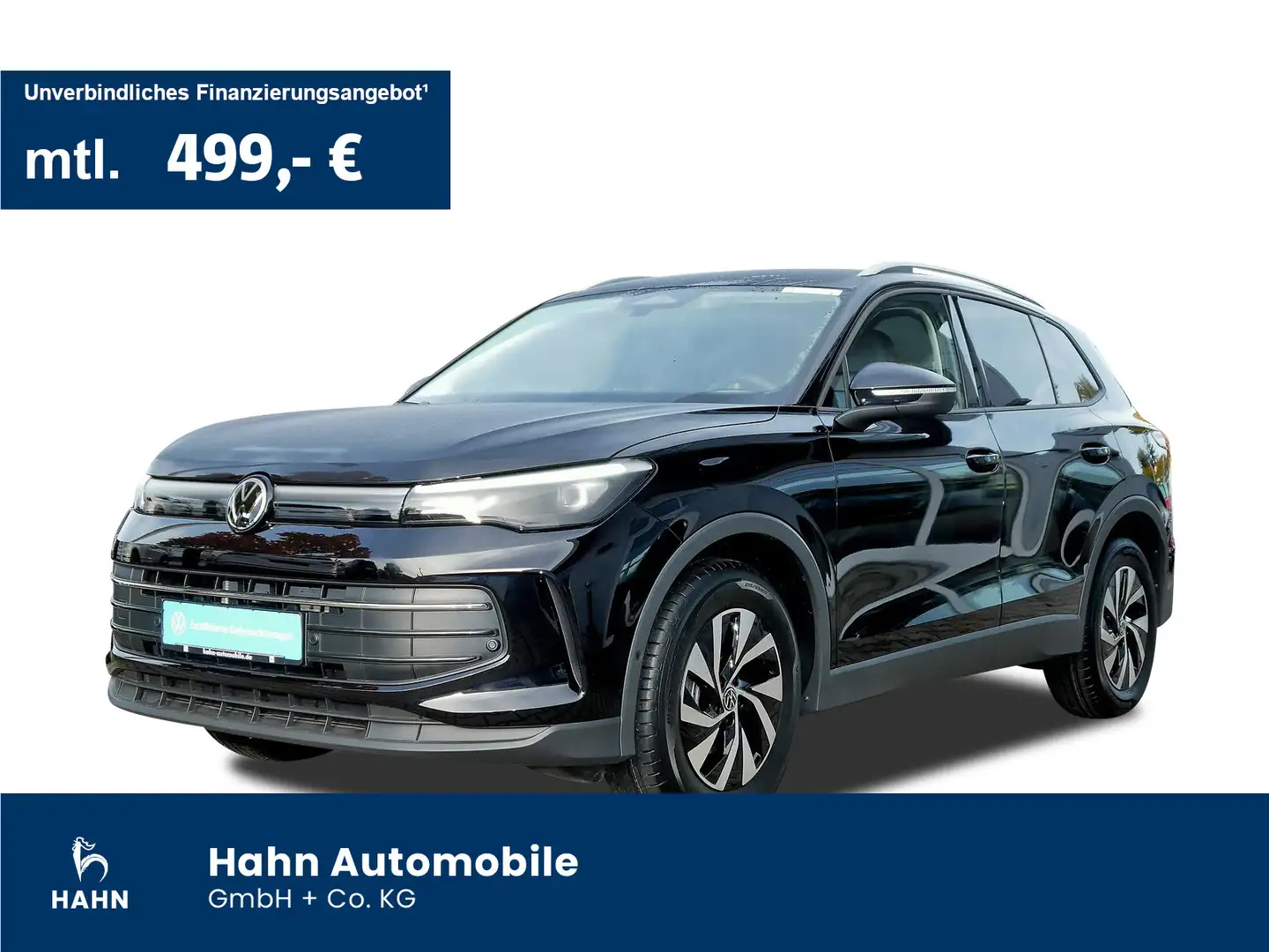 Volkswagen Tiguan 1.5eTSI DSG Life AHK Navi Cam DAB+ Keyl Schwarz - 1