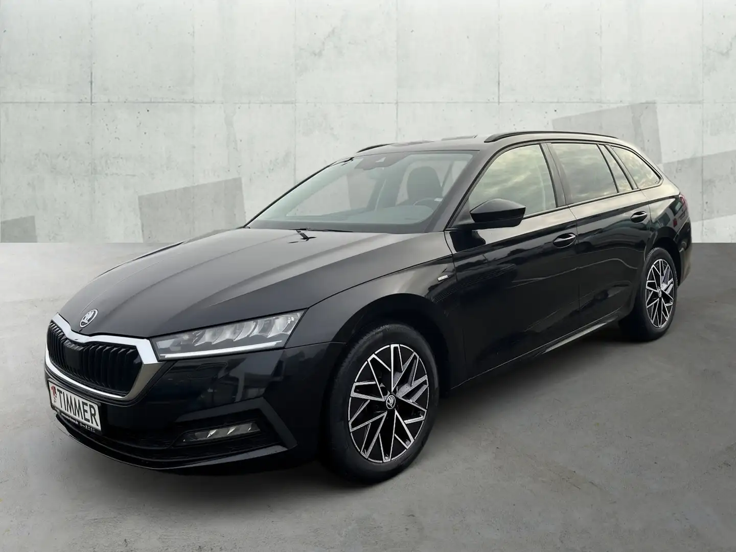 Skoda Octavia Combi 2.0 TDI DSG CLEVER +LED +ACC +RKAM +NAVI +S Noir - 2
