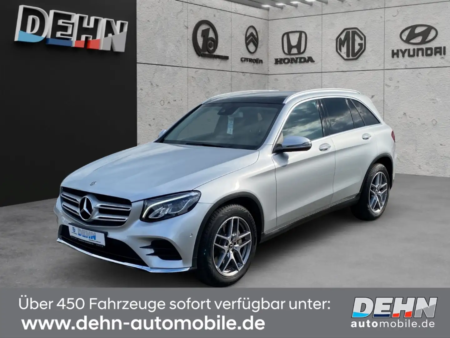 Mercedes-Benz GLC 250 AMG 4Matic 9G ILS Comand KAM Pano Silber - 2