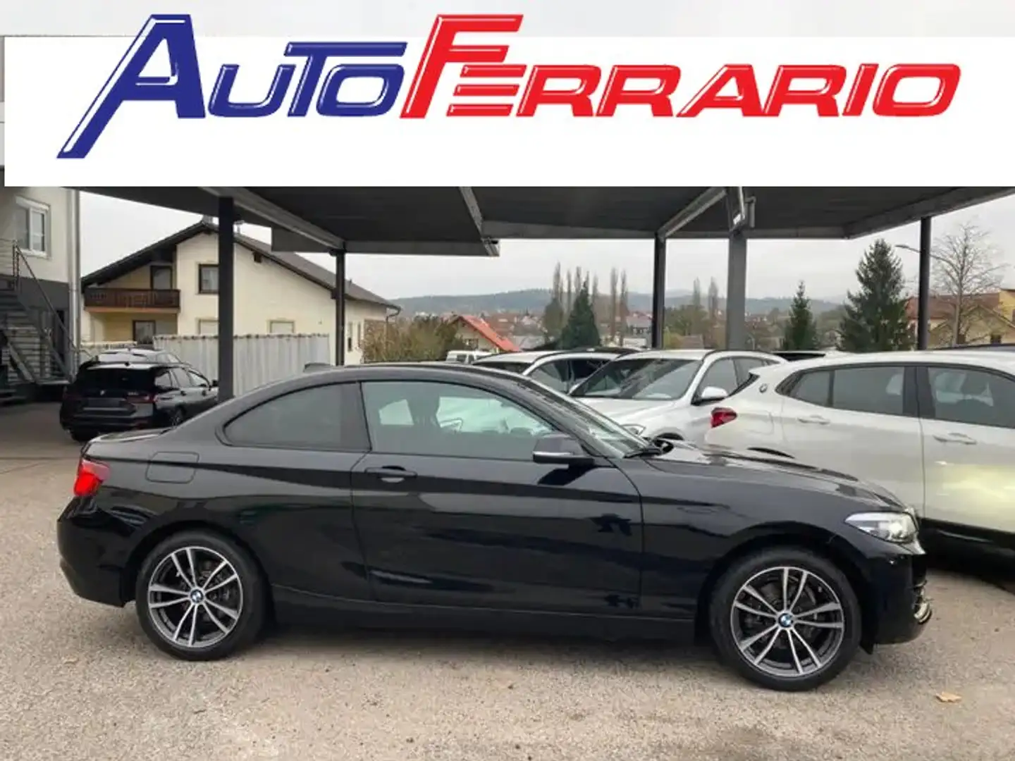 BMW 218 SPORT LINE LED 18" NAVY PRO SENS PARK VETRI SCURI Noir - 2