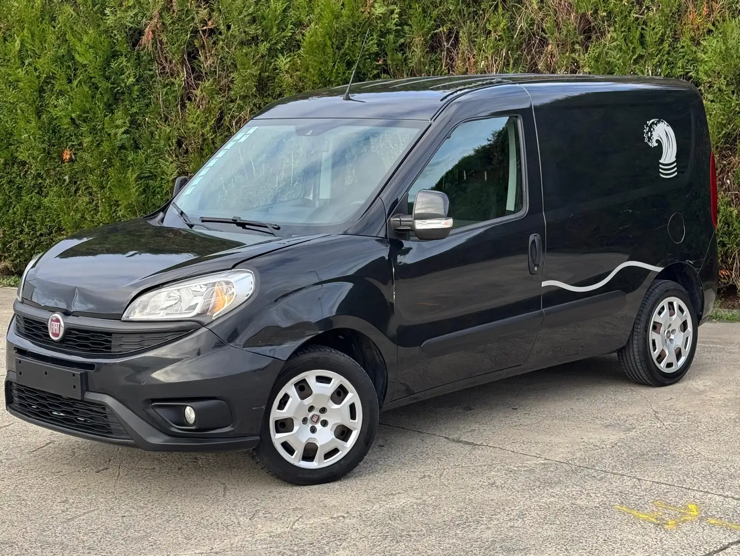 Fiat Doblo Long 1.4i 3 places GARANTIE 12 MOIS Zwart - 1