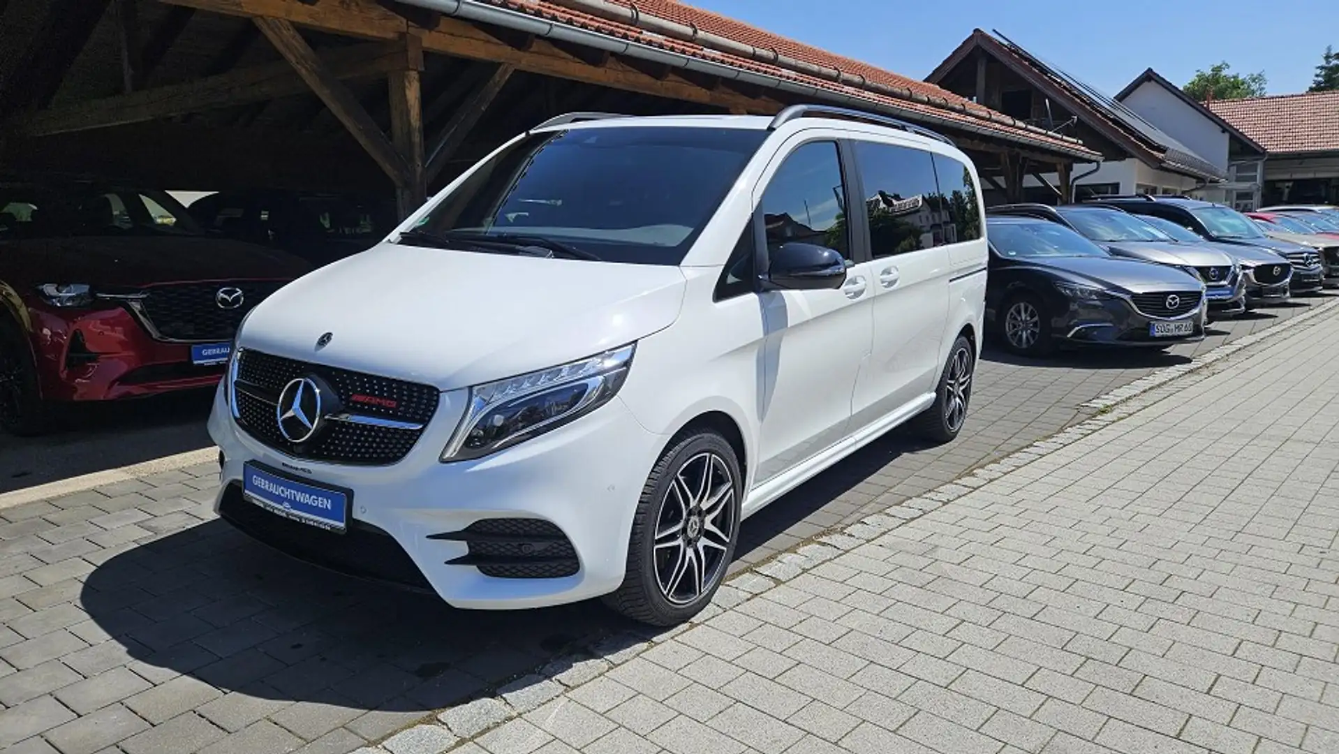 Mercedes-Benz V -Klasse V300d 4matic Allrad Weiß - 1